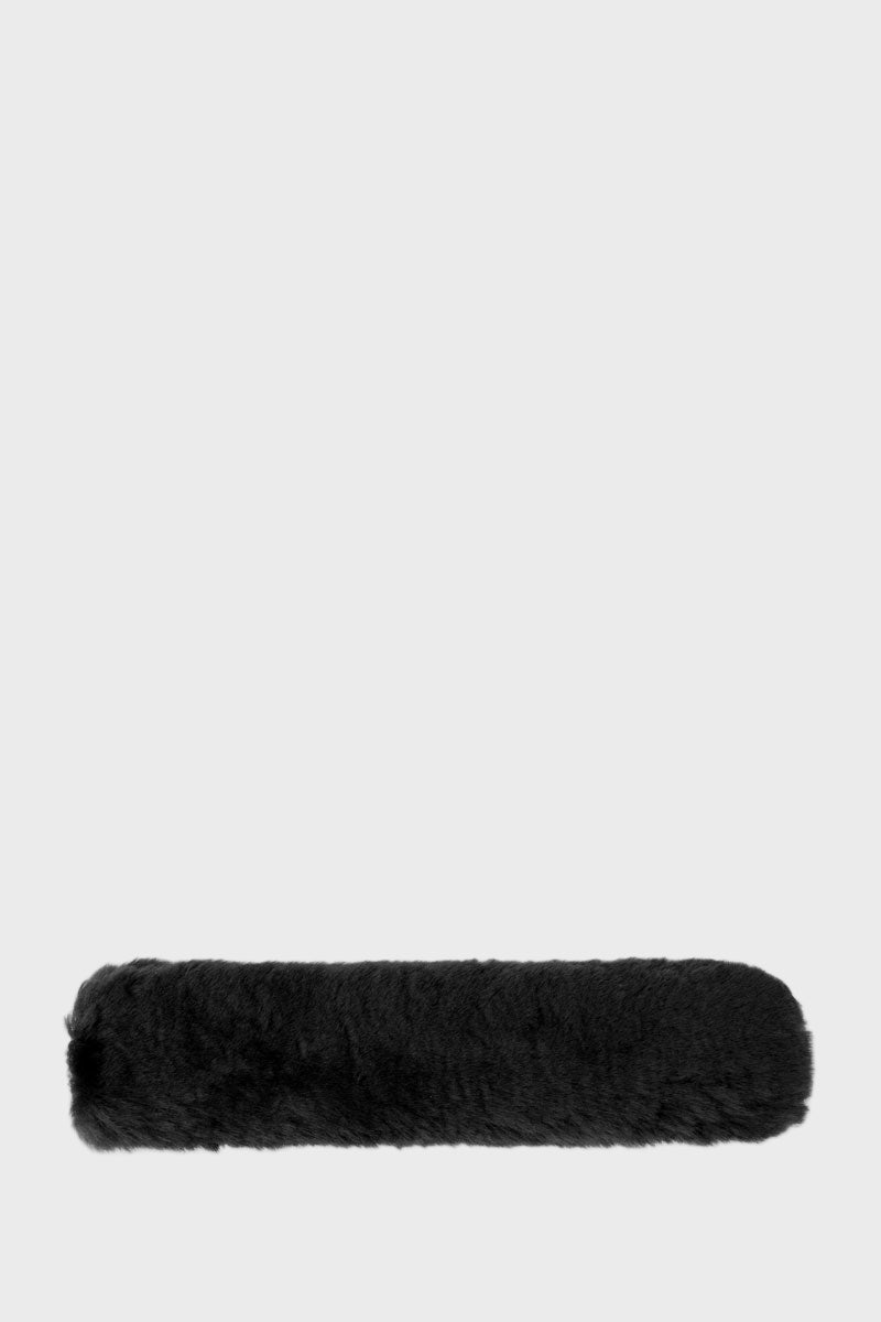 Le Mieux Simuwool Noseband Cover Black