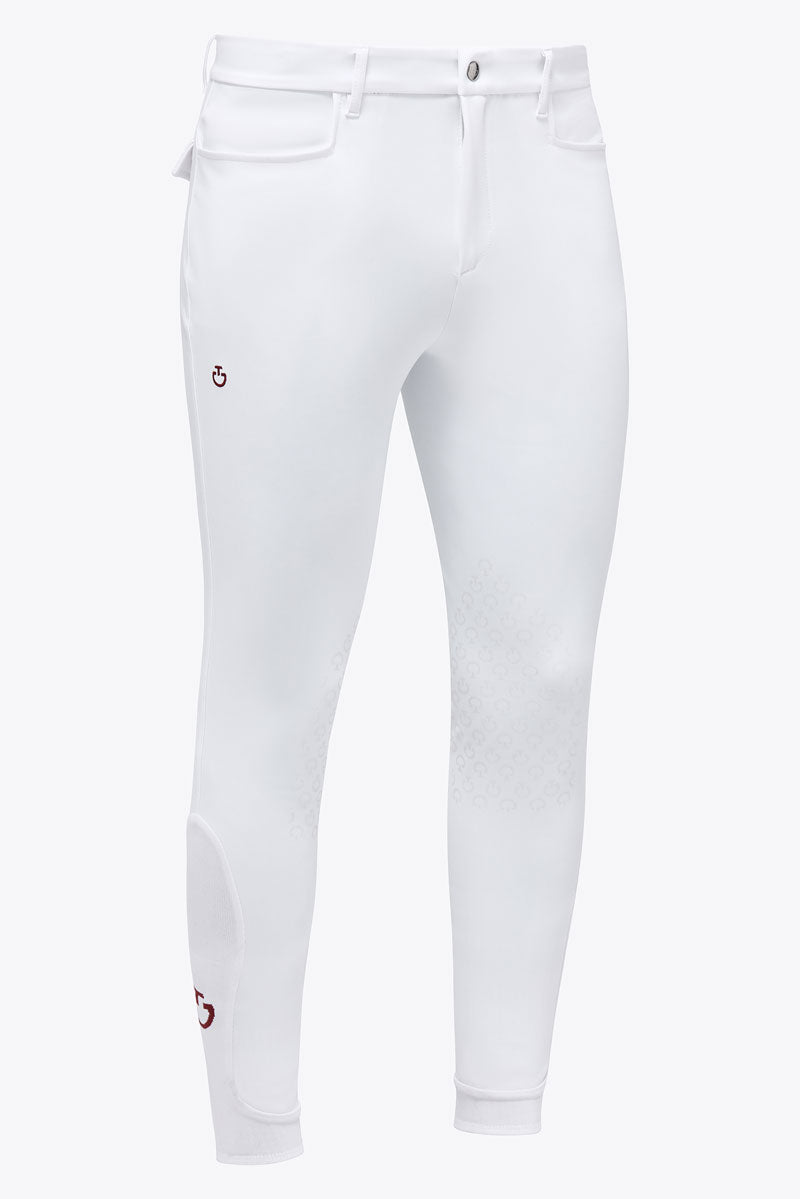 Cavalleria Toscana Men's New Grip System Breeches White