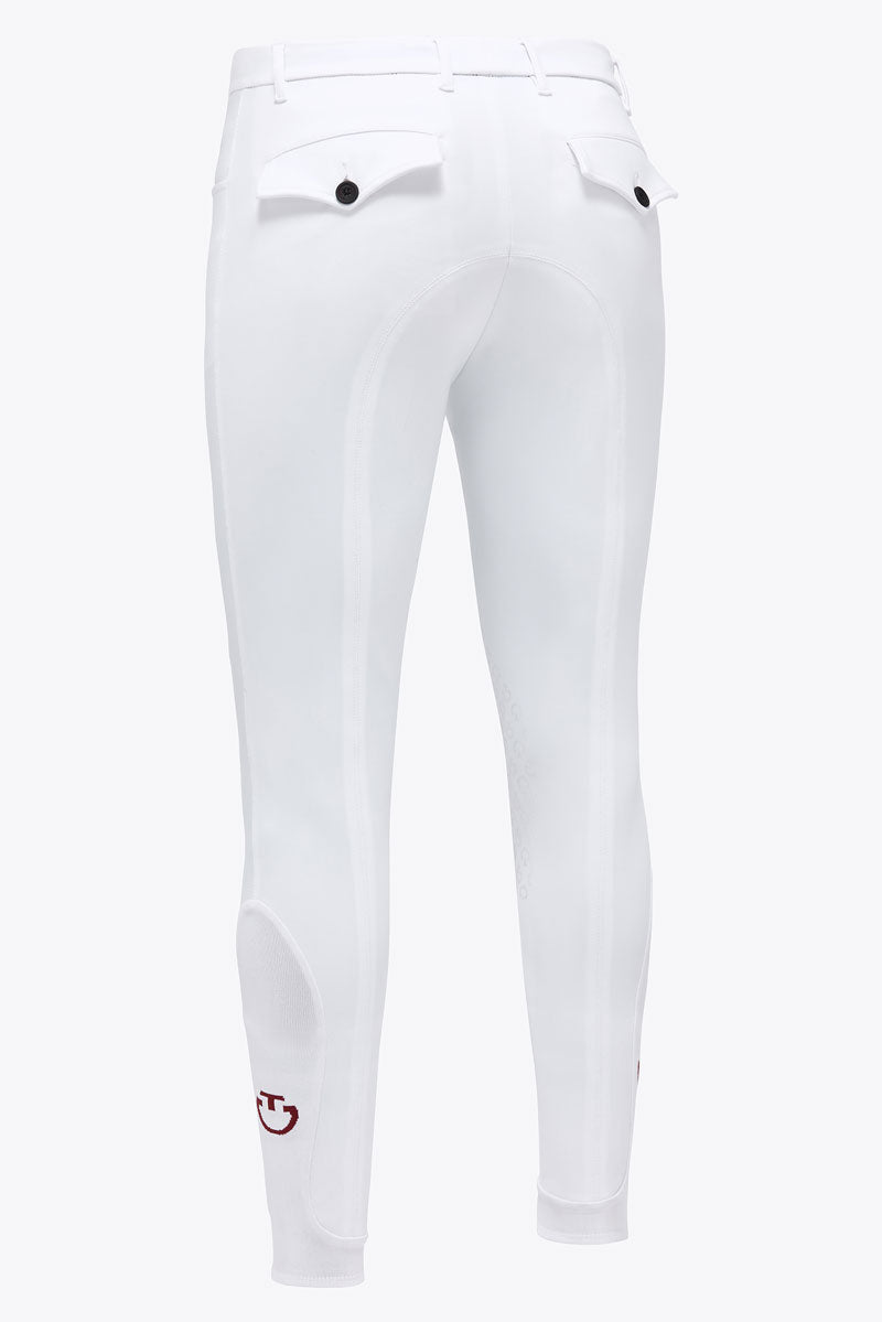 Cavalleria Toscana Men's New Grip System Breeches White