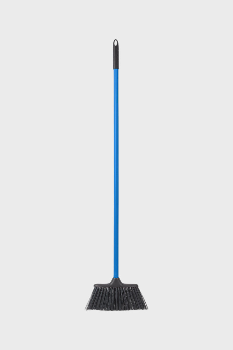 Red Gorilla Poly Yard Broom Blue