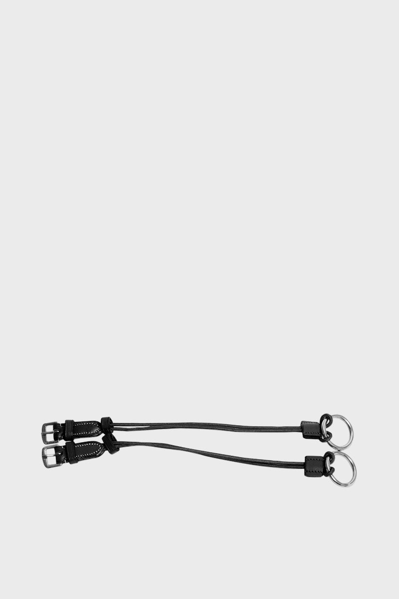 Trust Rope Gag Cheeks Black/Silver