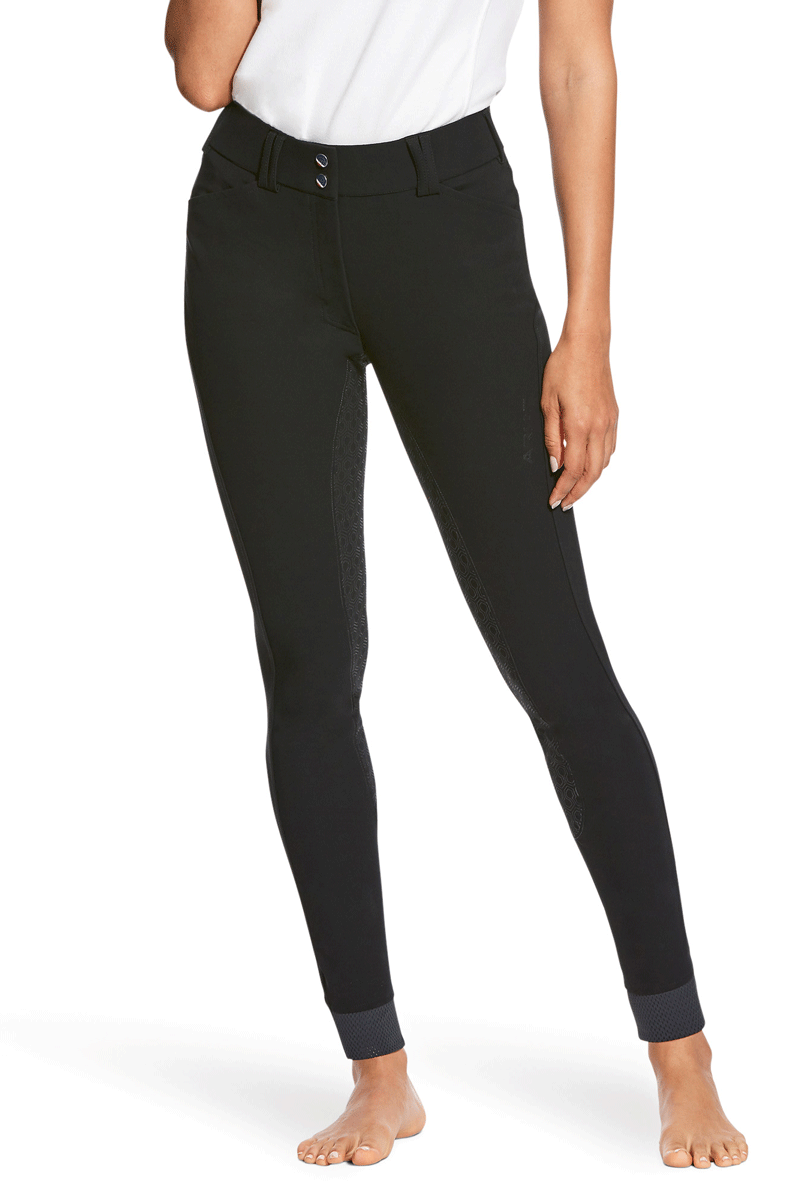 Ariat Tri Factor Grip Full Seat Breech Black