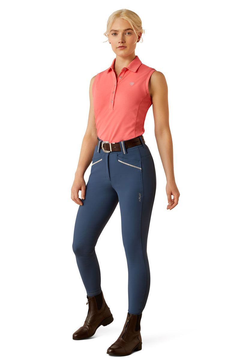 Ariat Prix 3.0 Sleeveless Polo Coral Paradise
