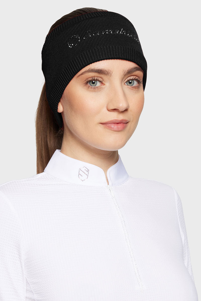 Samshield Amalie Crystal Headband Black