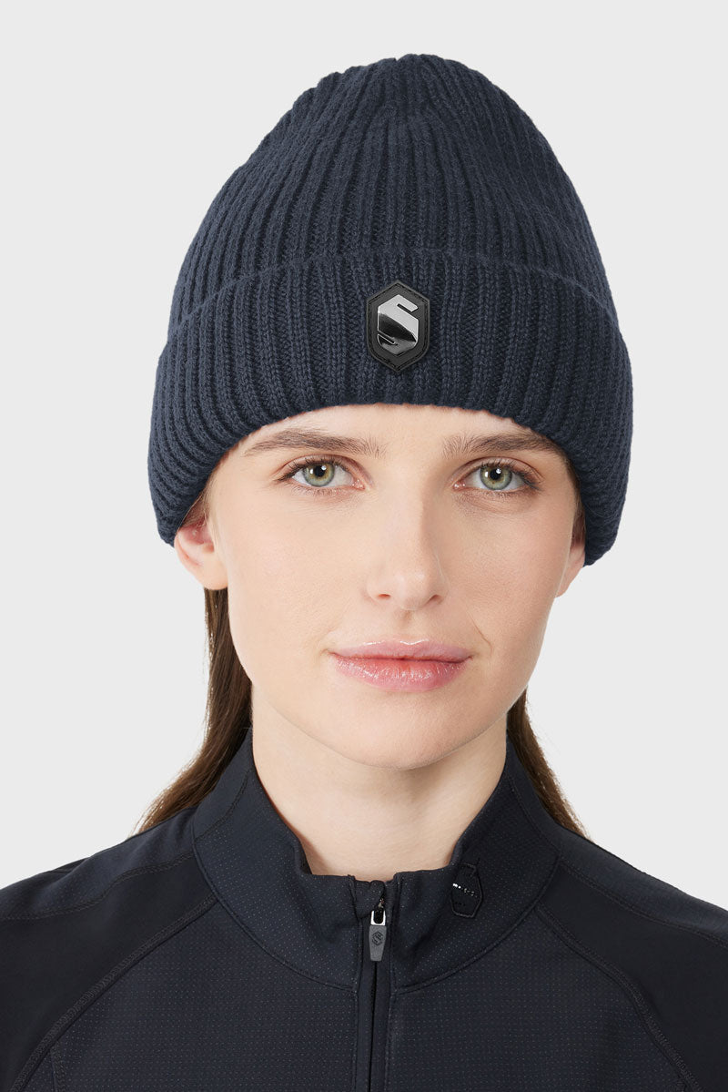 Samshield Aubrey Beanie Navy Black Chrome