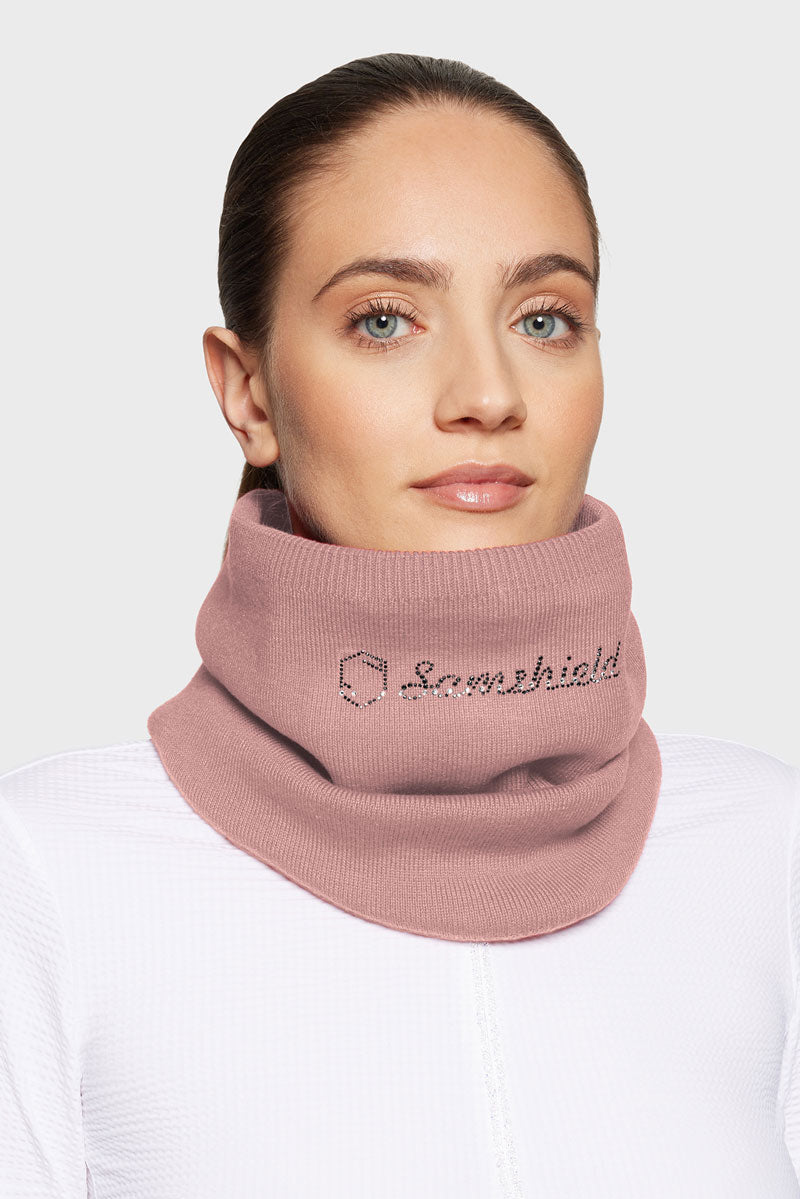 Samshield Crystal Neck Warmer Blush Pink