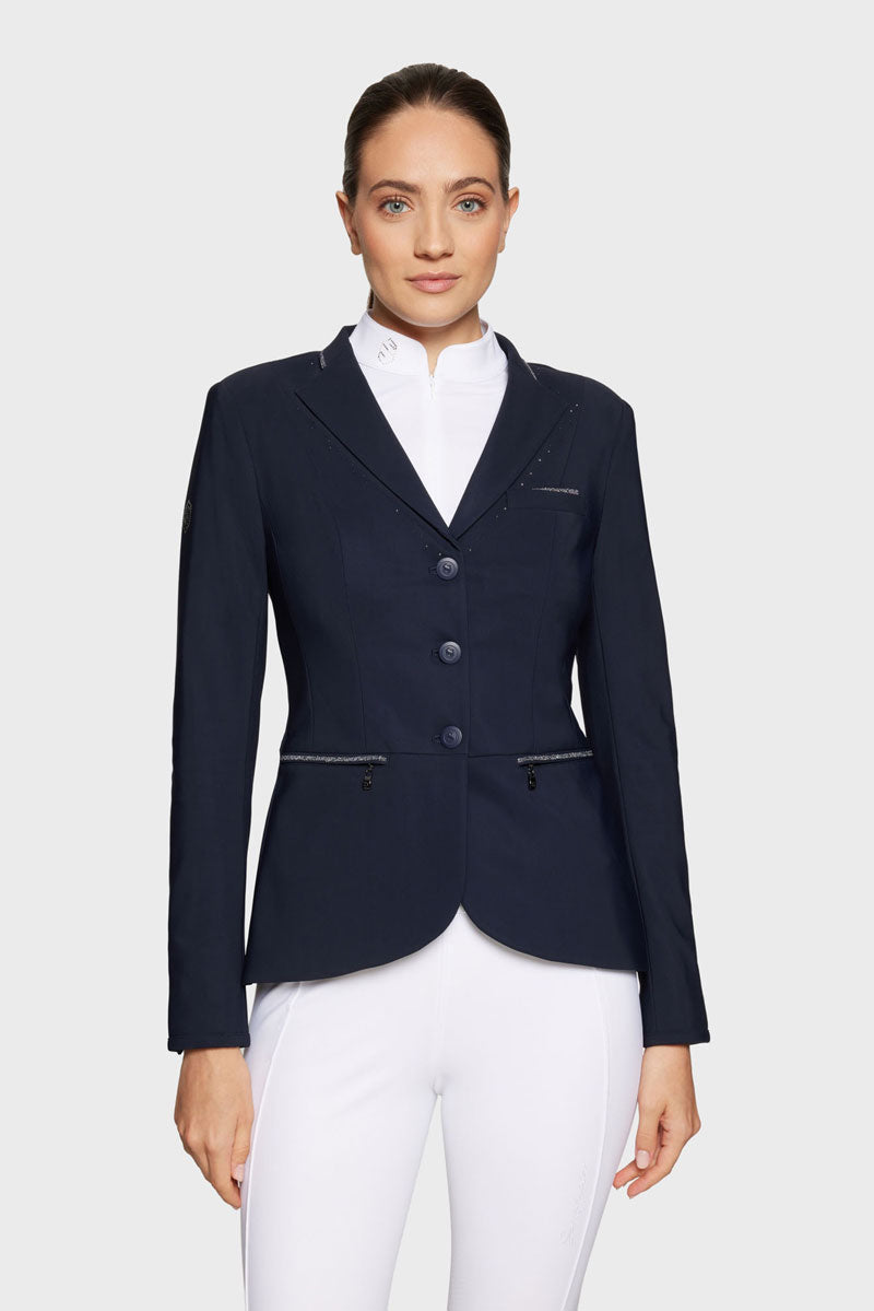 Samshield Victorine Crystal Fabric Show Jacket Navy