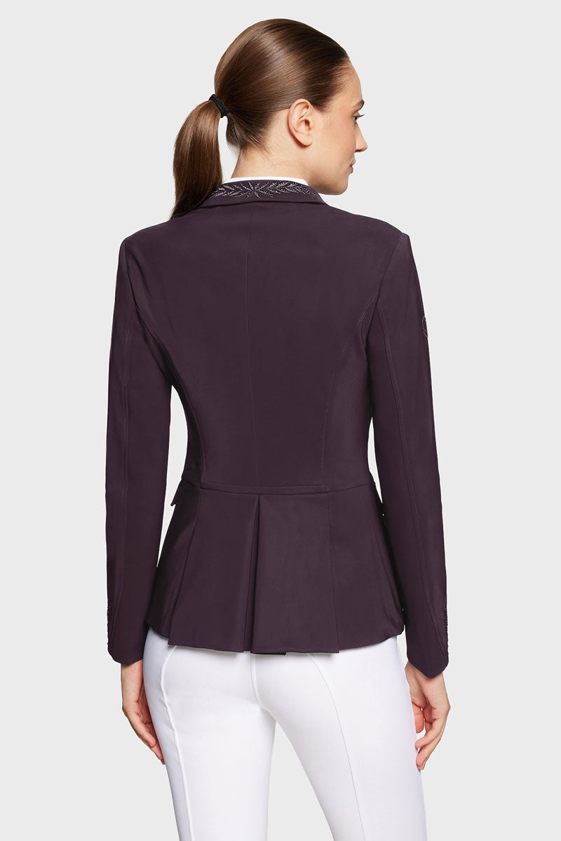 Samshield Flower Crystal Victory Show Jacket Aubergine
