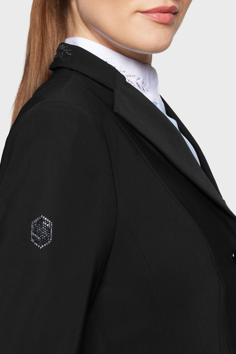 Samshield Flower Crystal Victory Show Jacket Tall Black