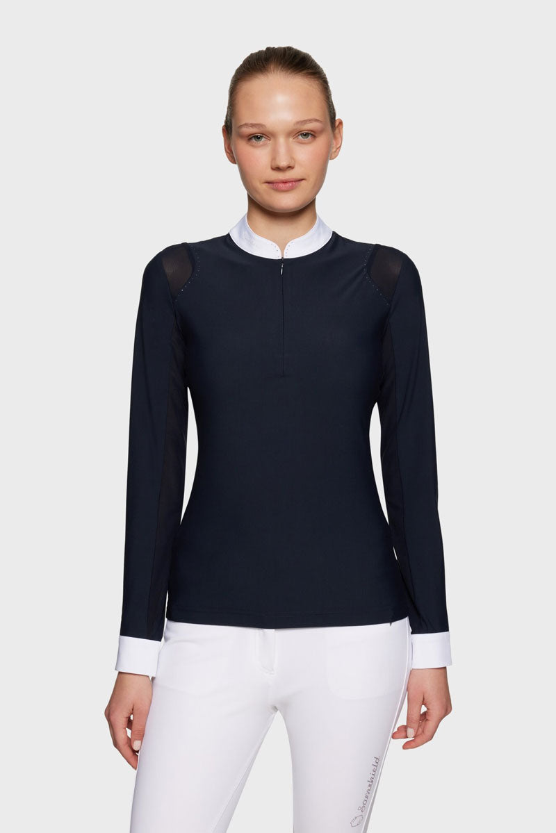 Samshield Ysee Show Shirt Navy Mesh