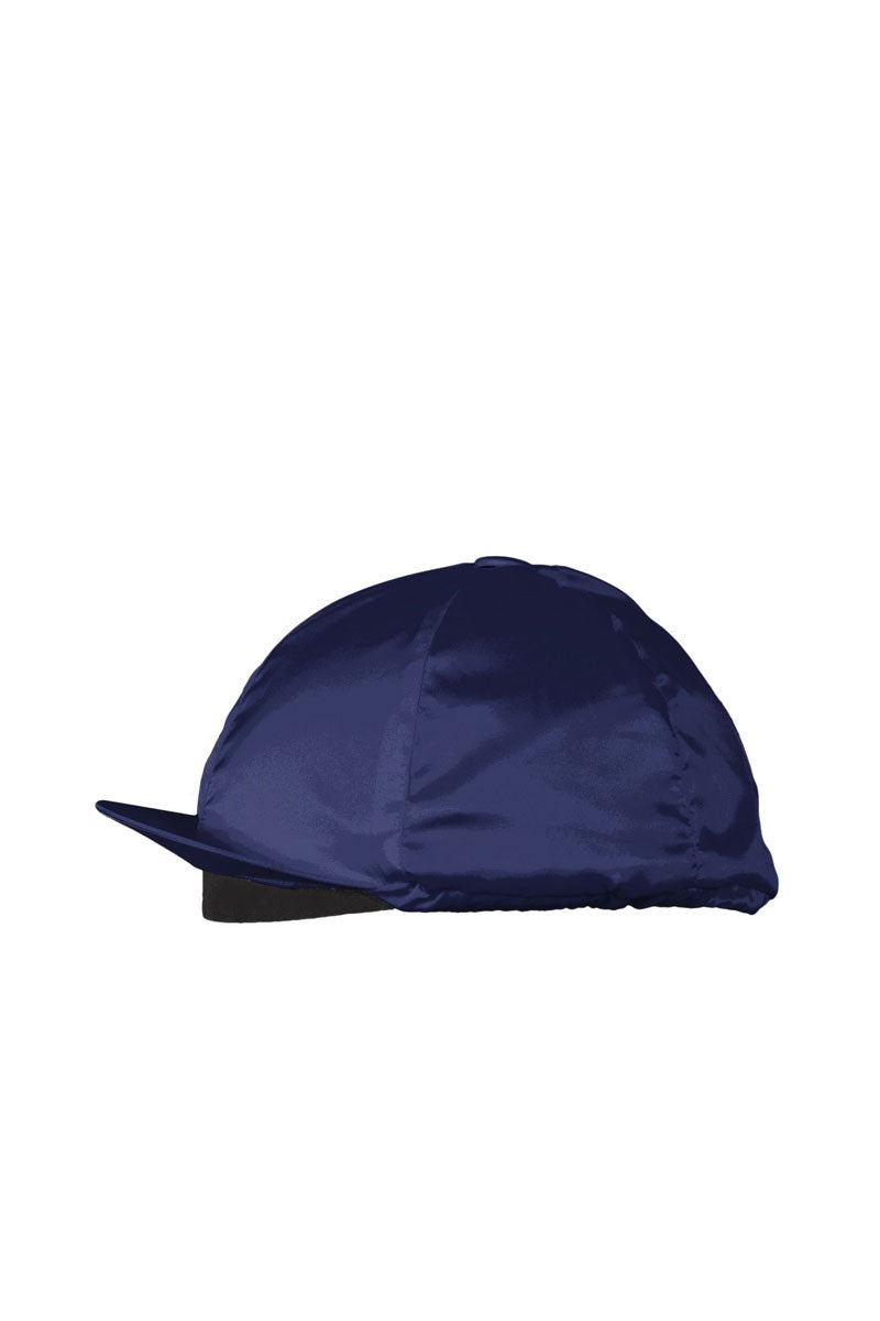 Racesafe Premium Satin Hat Cover Navy