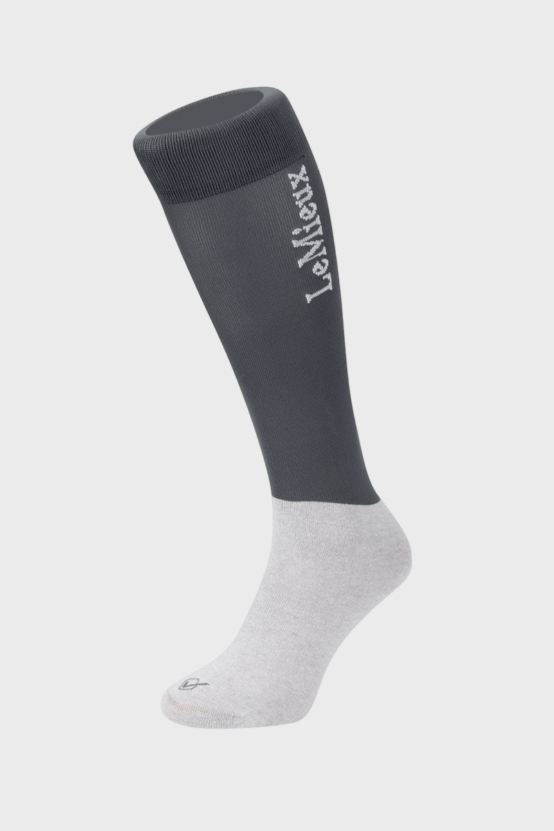 Le Mieux Competition Socks (Twin Pack) Grey