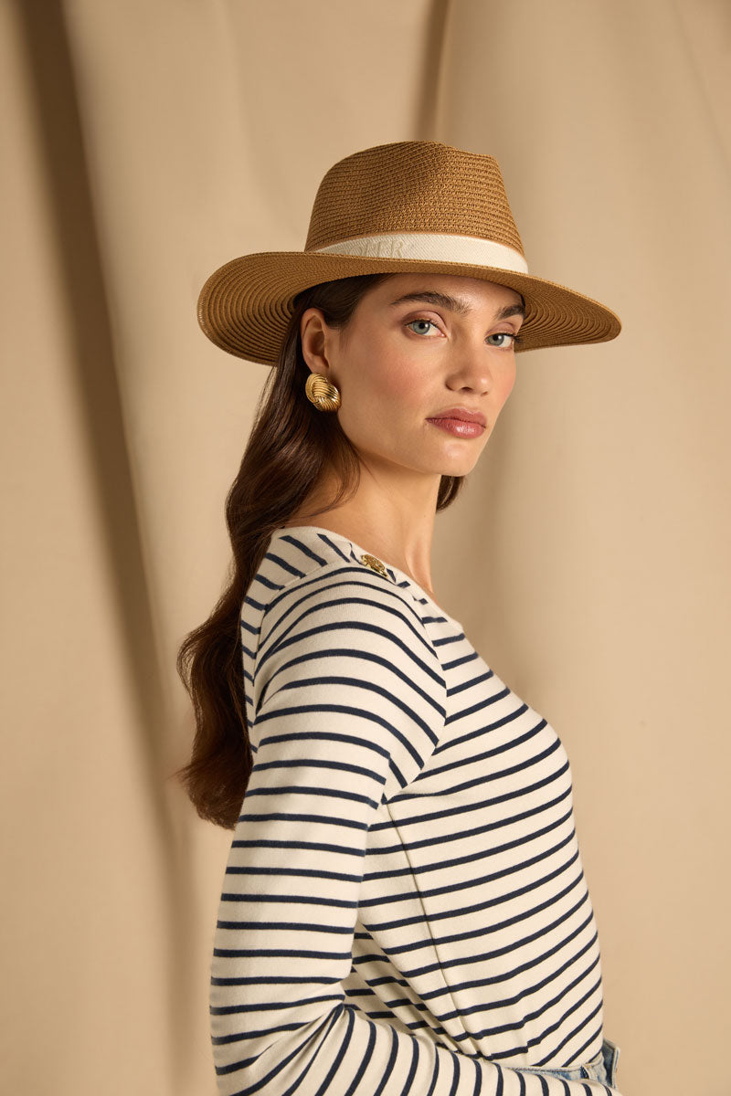 Holland Cooper Francesca Hat Camel Cream