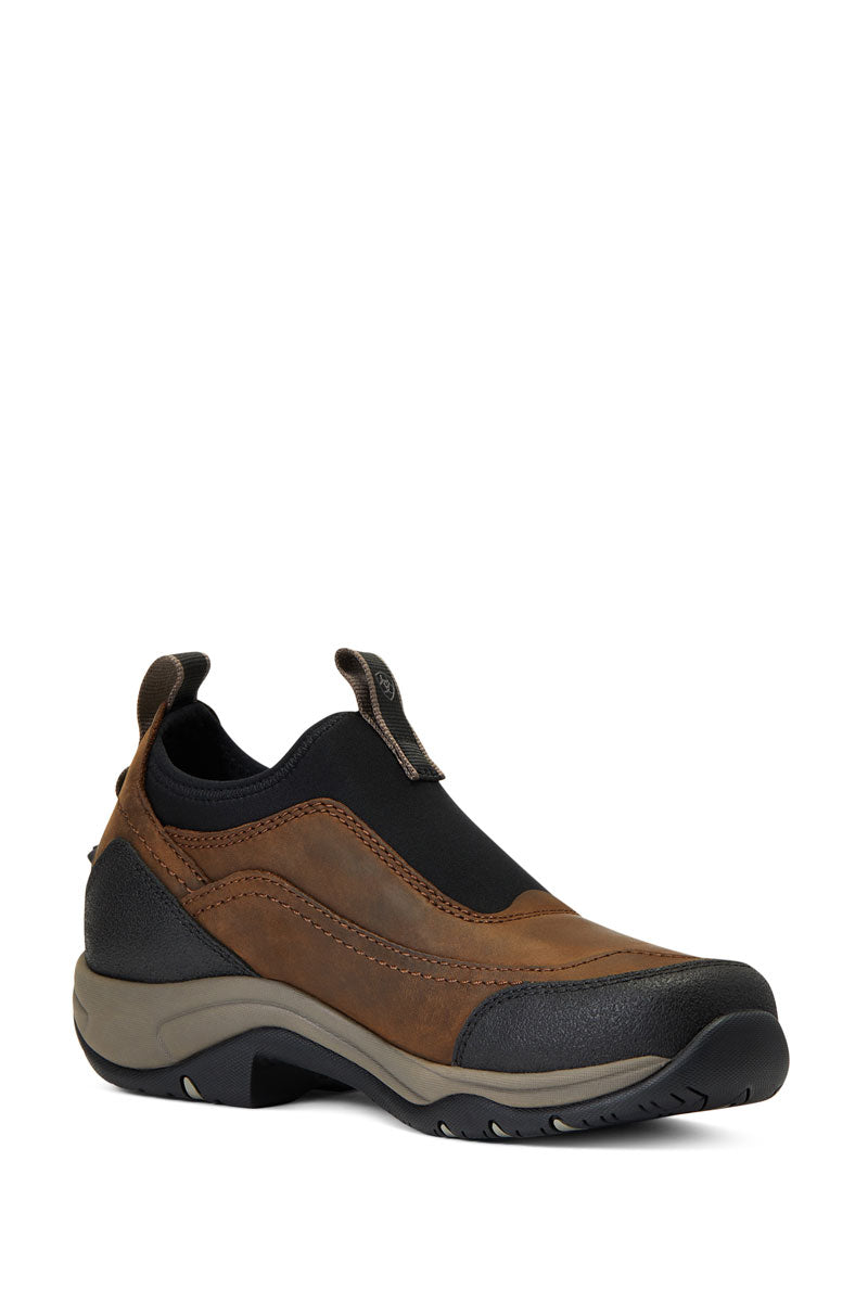 Ariat Terrain Ease Waterproof Boot Oily Distressed Brown