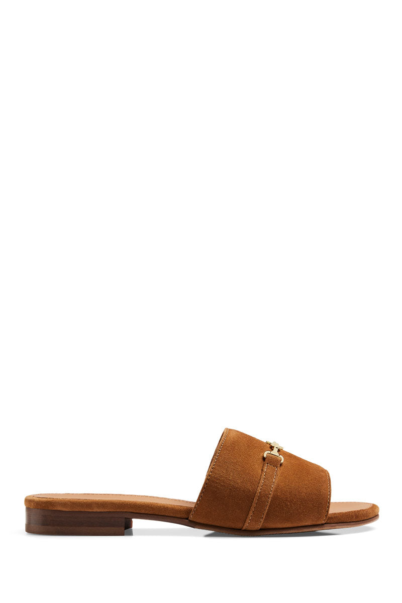 Fairfax & Favor Heacham Sandal Tan Suede