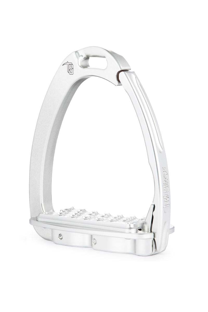 Tech Stirrups Venice Sloped Evo Stirrups Silver/Silver