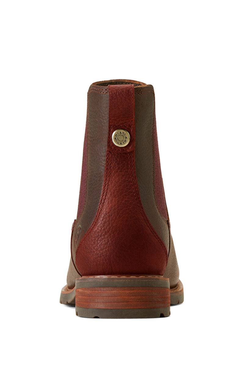 Ariat Women's Wexford Waterproof Chelsea Boot Dark Brown
