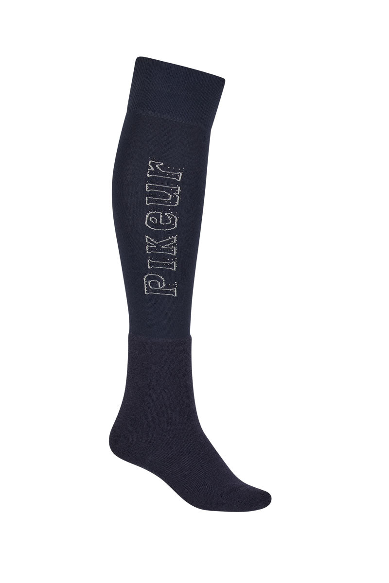 Pikeur Wool Knee High Socks Night Blue