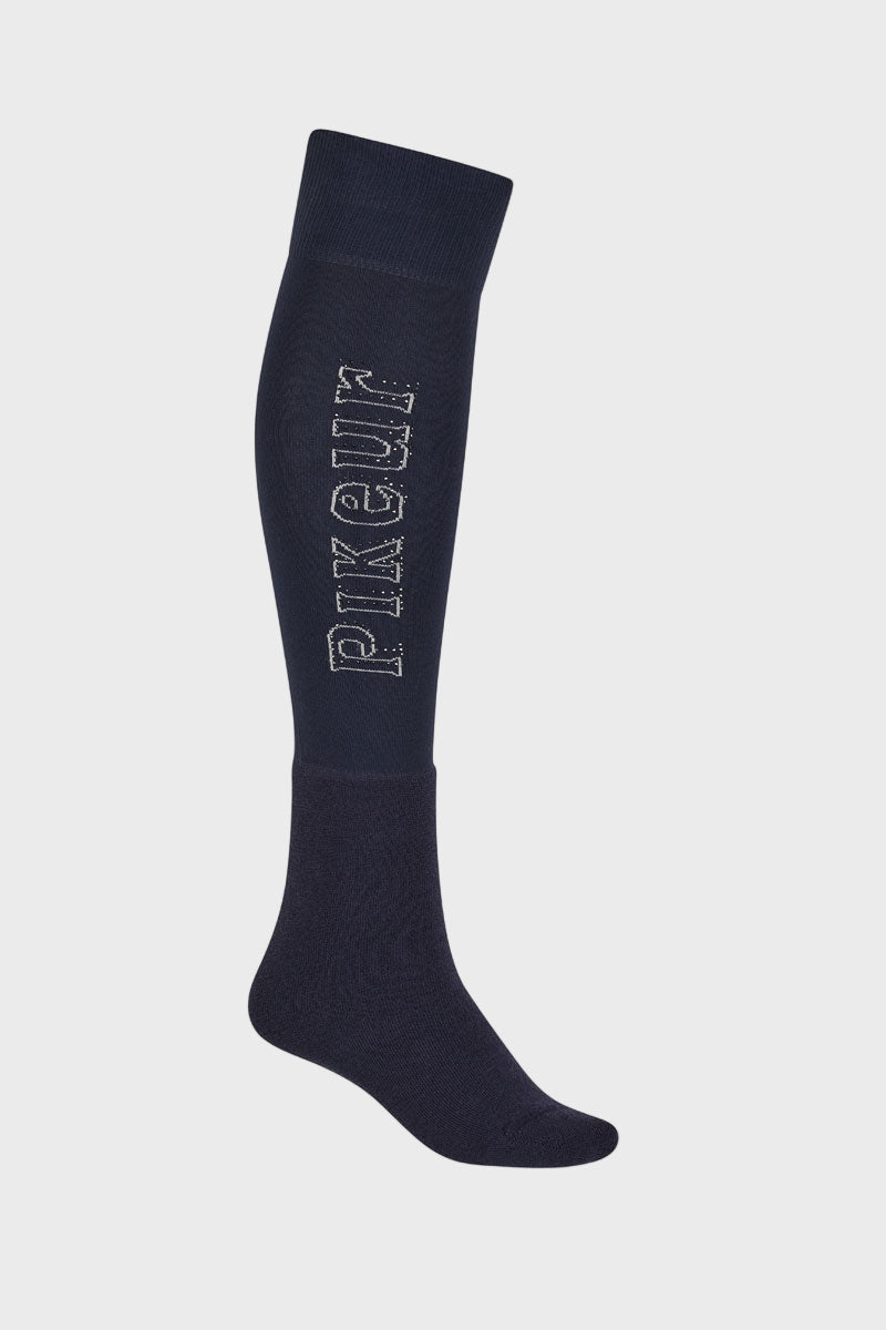 Pikeur Wool Knee High Socks Night Blue