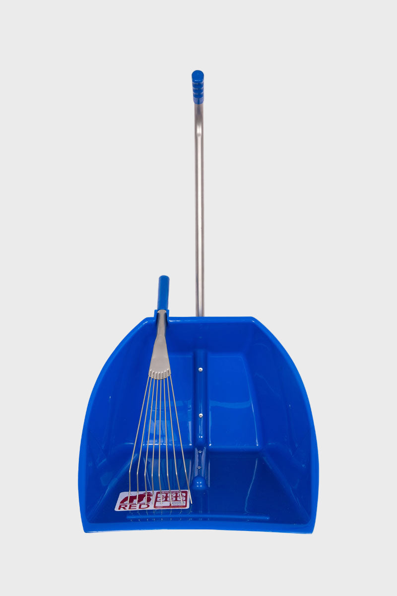 Red Gorilla Big Tidee with Short Metal Rake Blue