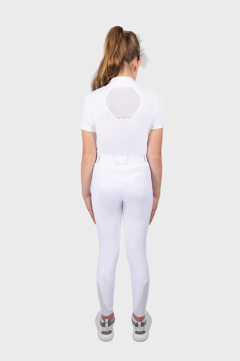 Coldstream Next Generation Eckford Crystal Breeches- White