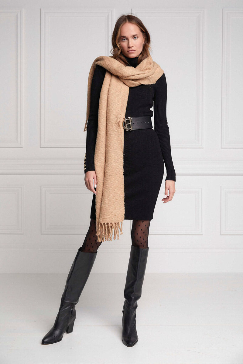 Holland Cooper Chelsea Scarf Camel