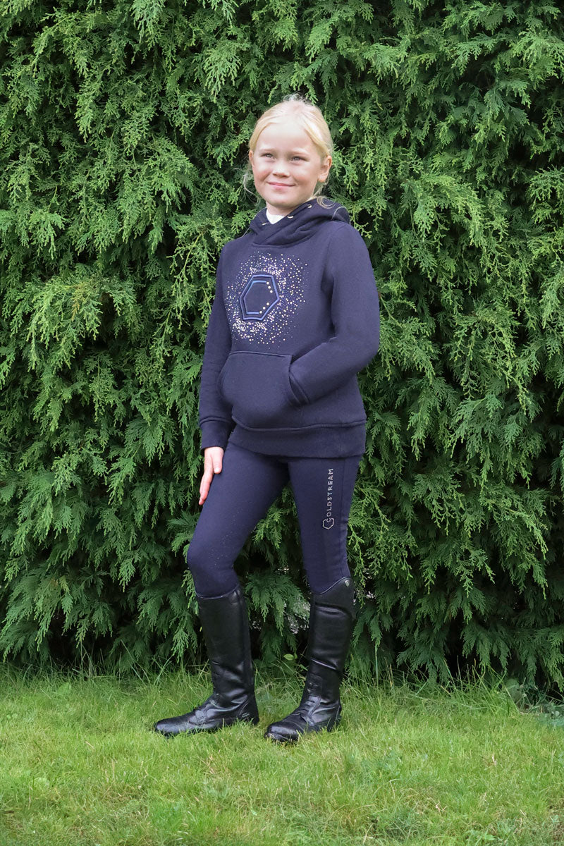 Coldstream Next Generation Swanlaws Diamante Hoodie Navy