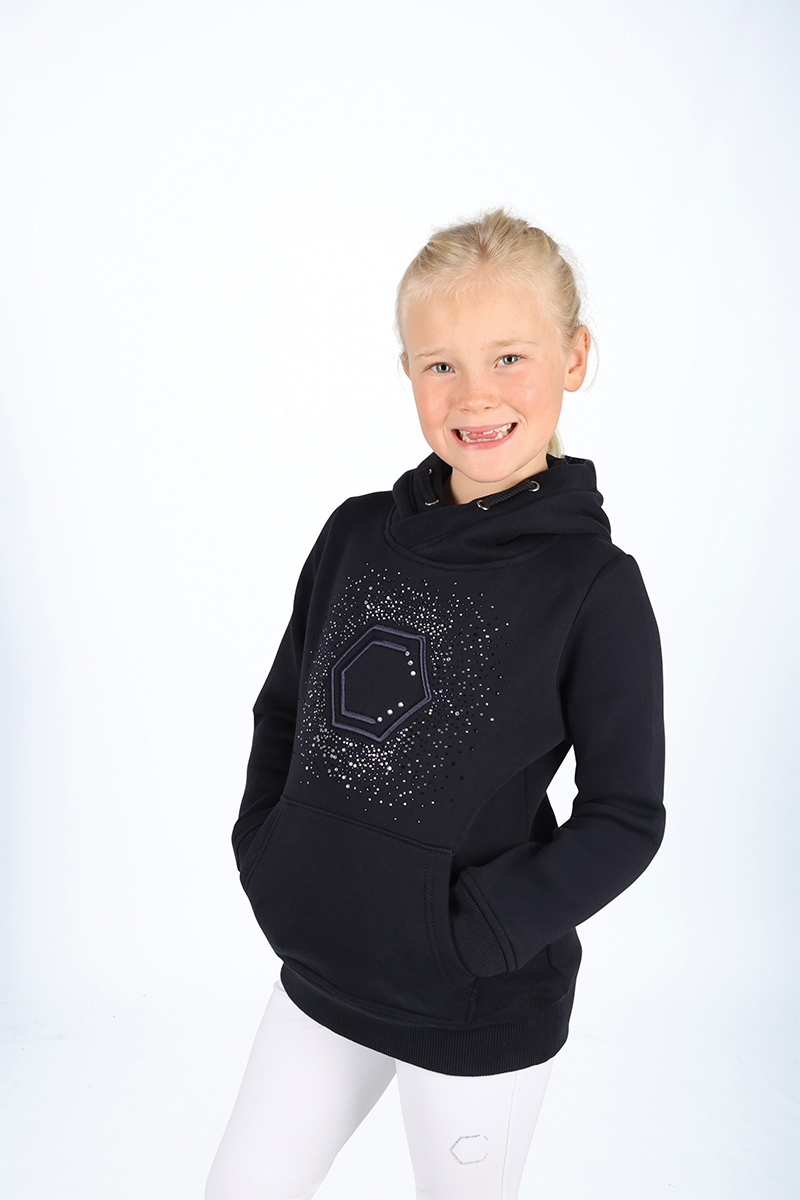Coldstream Next Generation Swanlaws Diamante Hoodie - Navy
