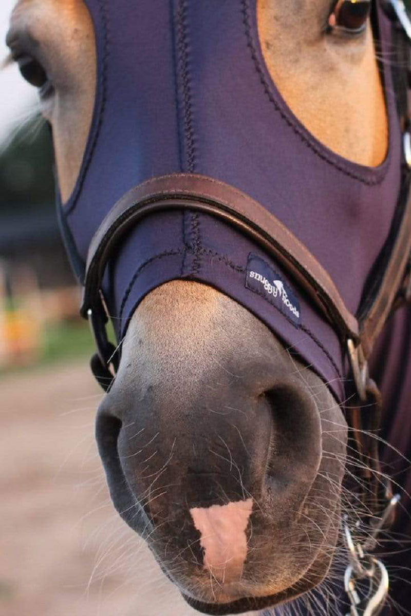 Snuggy Hoods Lycra Hood with Zip Navy