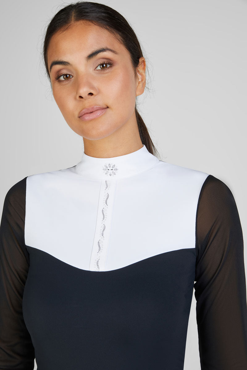 Pikeur Long Sleeve Show Shirt Black