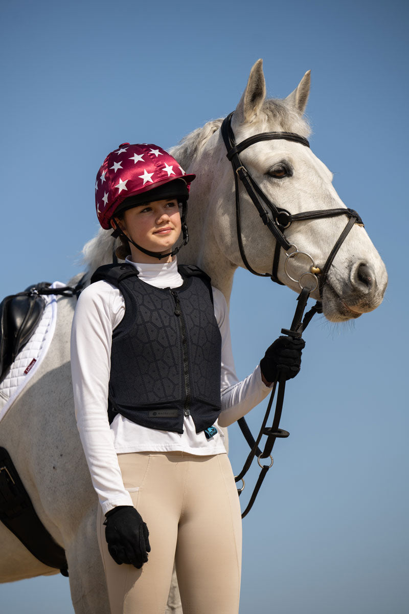 Racesafe H3X Young Rider Body Protector Black