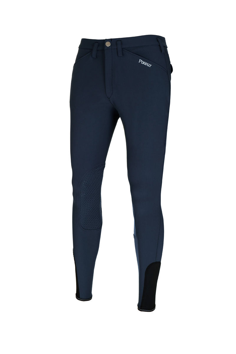 Pikeur Rodrigo Grip Knee Patch Breeches Night Blue