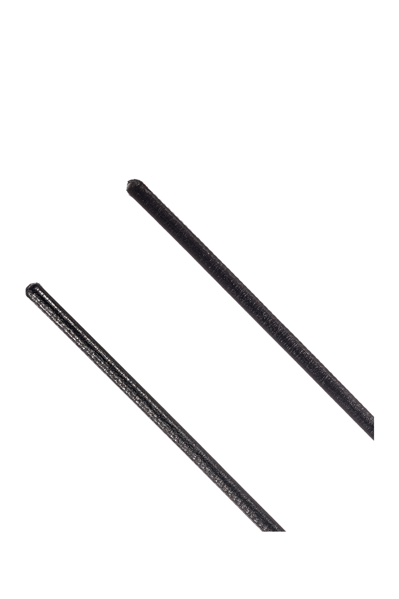 Country Direct Leather Show Cane- Black