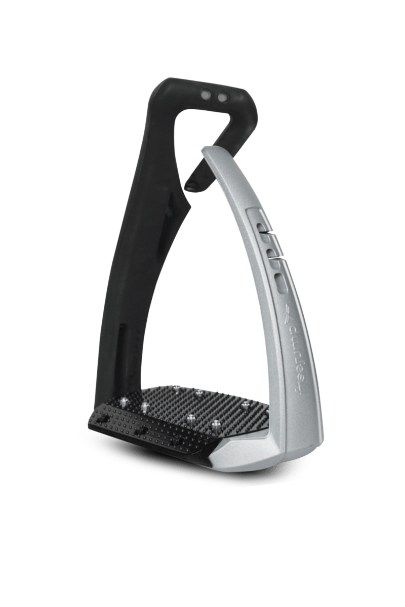 Freejump Soft'Up Pro+ Stirrups - Black/Silver