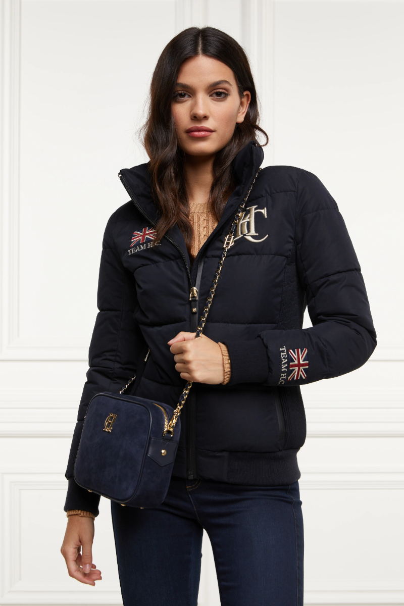 Holland Cooper Team Padded Jacket Ink Navy