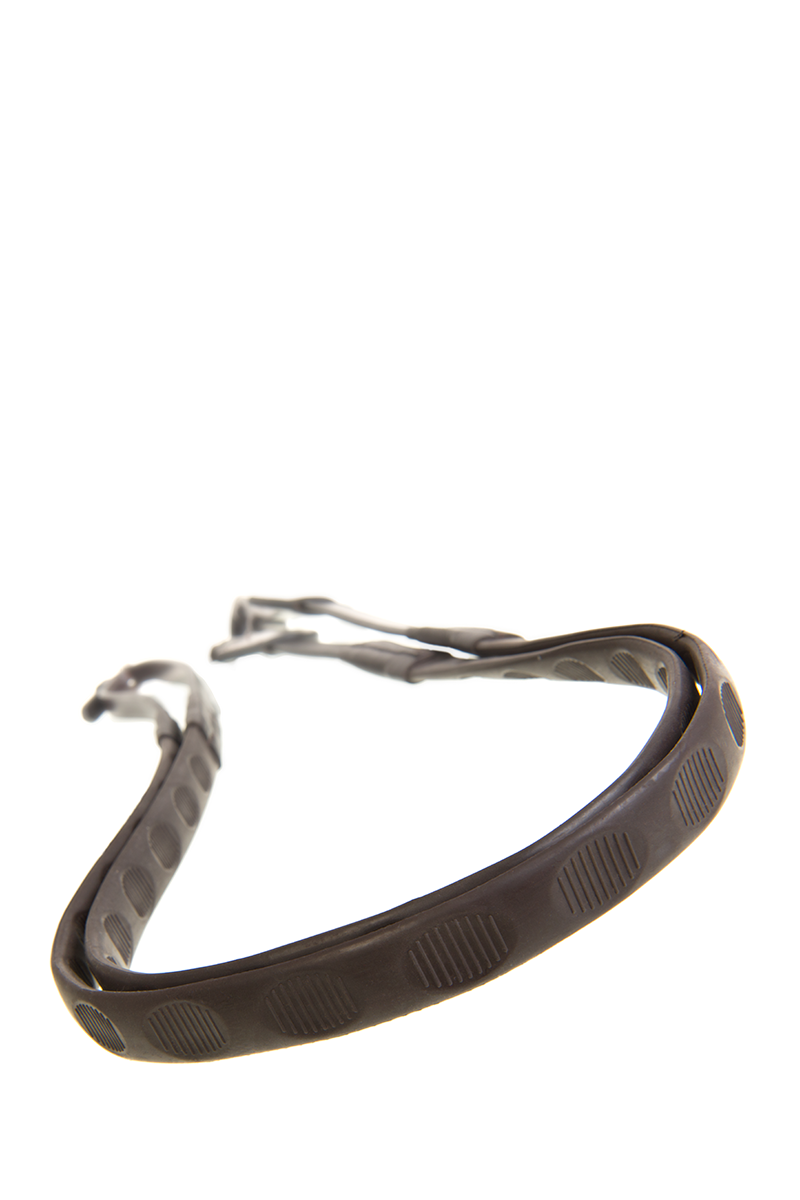 Thumb Grip Reins 5/8"- Havana