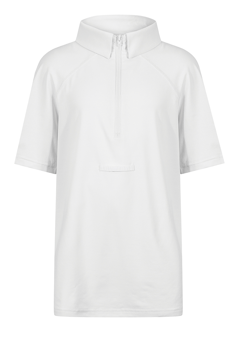 Equetech Junior Parade Show Time Show Shirt - White