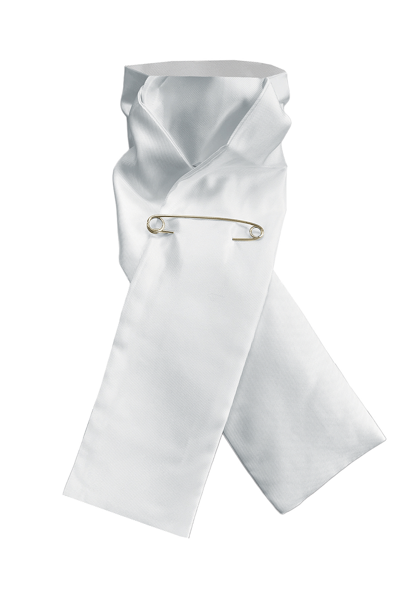 Equetech Junior Ready-Tied Stock - White