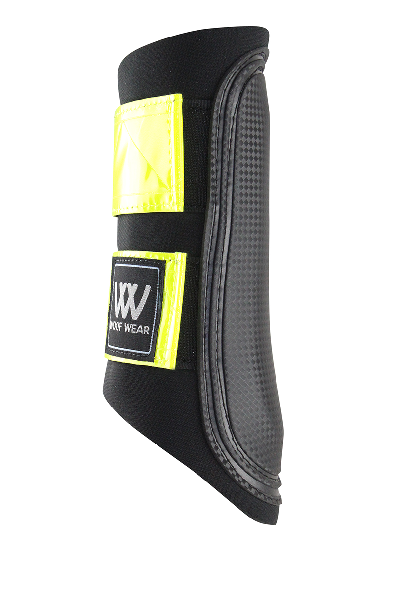 Woof Wear Reflective Club Brushing Boot - Yellow