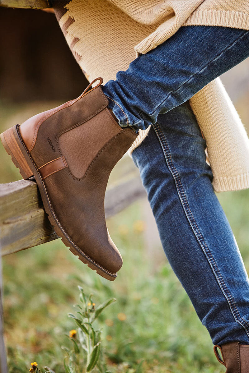 Ariat Women's Wexford Waterproof Chelsea Boot Java