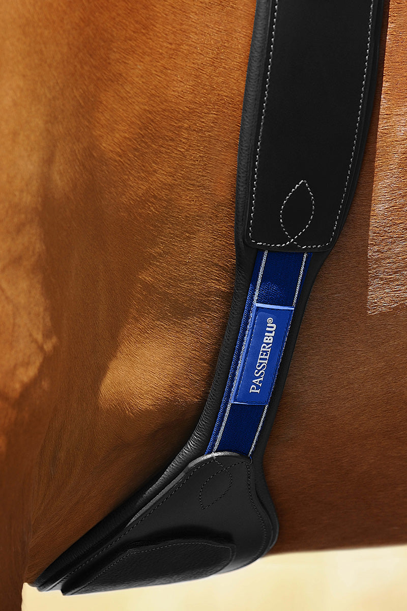 Passier Blu Grip Leather Saddle Girth Black