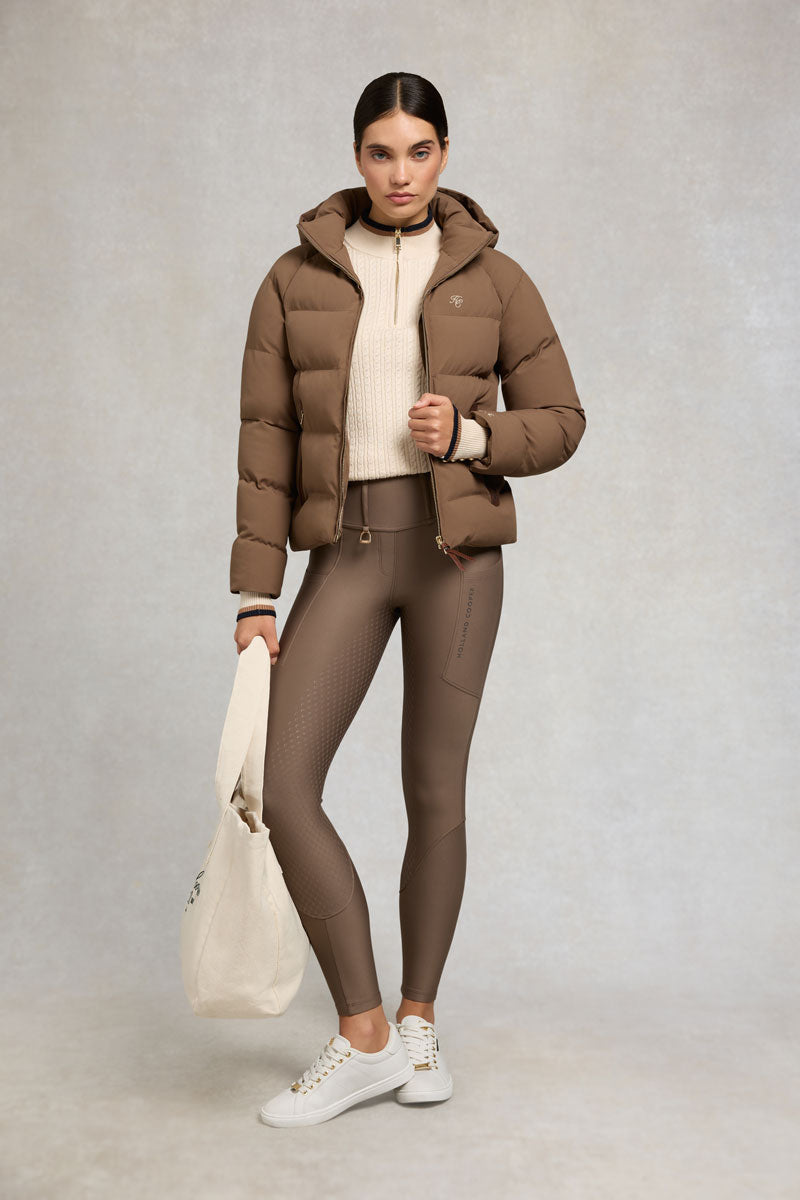 Holland Cooper Chatsworth Pull On Breeches Mocha 