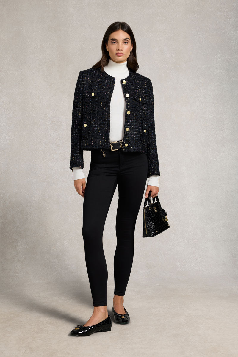 Holland Cooper Contour Skinny Jean Black