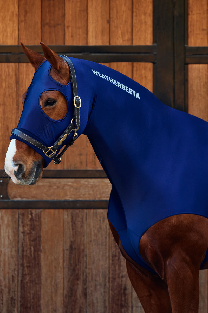 WeatherBeeta Stretch Hood With Zip Navy