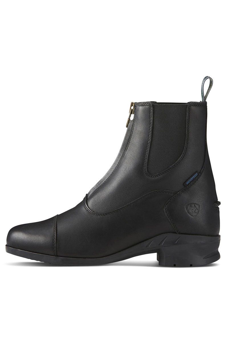 Ariat Women's Heritage IV Zip Waterproof Paddock Boot Black