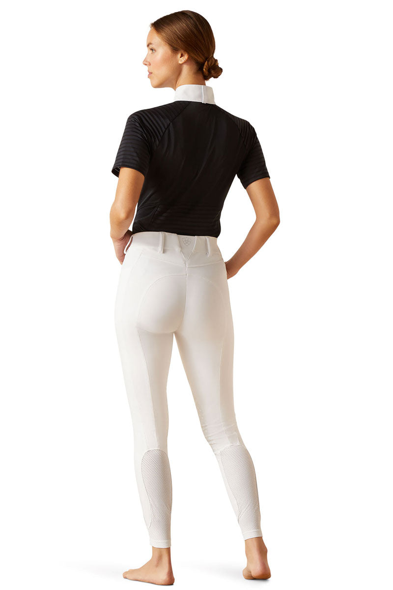 Ariat Tri Factor Grace Knee Patch Breech White