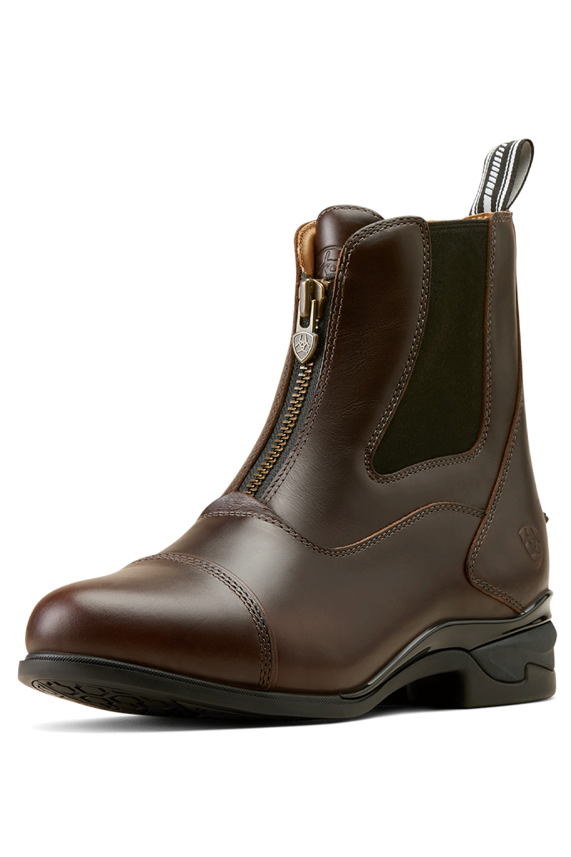 Ariat Devon Axis Zip Paddock Boot Waxed Chocolate