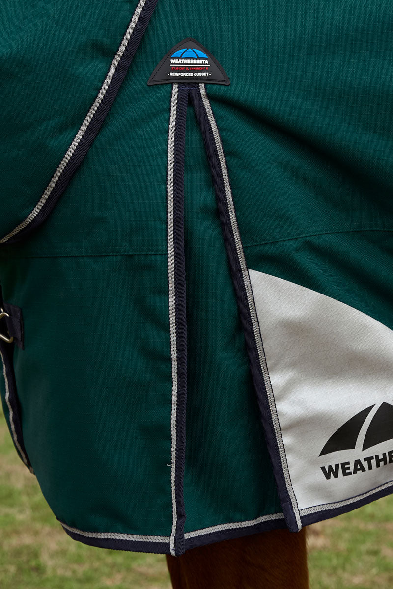 Weatherbeeta ComFiTec Plus Dynamic Detach-A-Neck 100g Turnout Forest Green/Navy