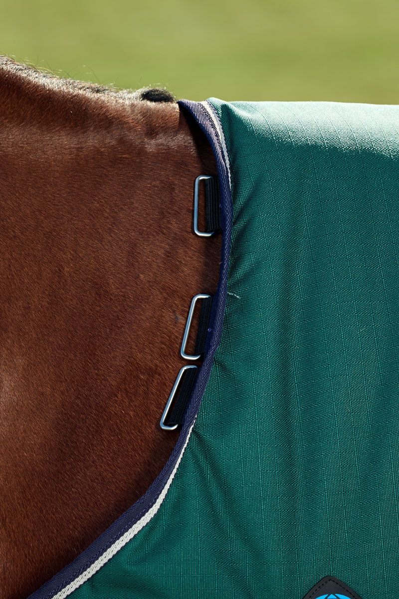 WeatherBeeta ComFiTec Plus Dynamic Detach-A-Neck Turnout 0g Forest Green/Navy