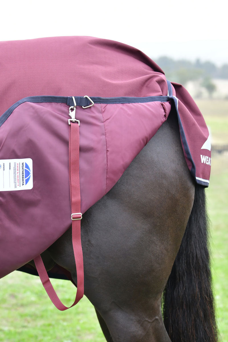 WeatherBeeta ComFiTec Essential Combo Turnout 50g Burgundy/Navy 